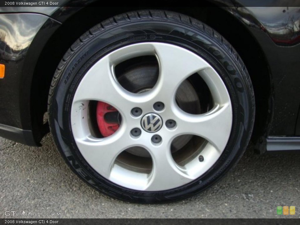 2008 Volkswagen GTI 4 Door Wheel and Tire Photo #46311602