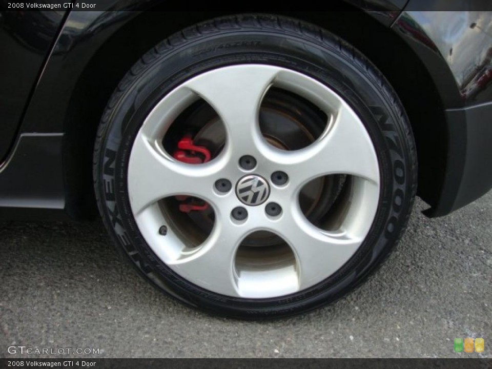 2008 Volkswagen GTI 4 Door Wheel and Tire Photo #46311614