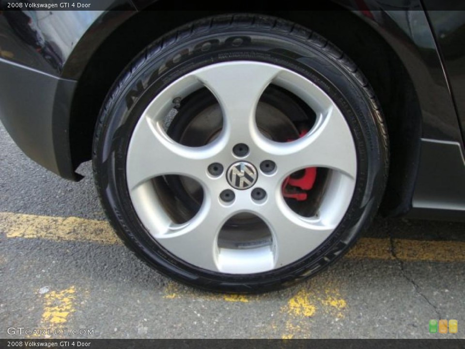 2008 Volkswagen GTI 4 Door Wheel and Tire Photo #46311620