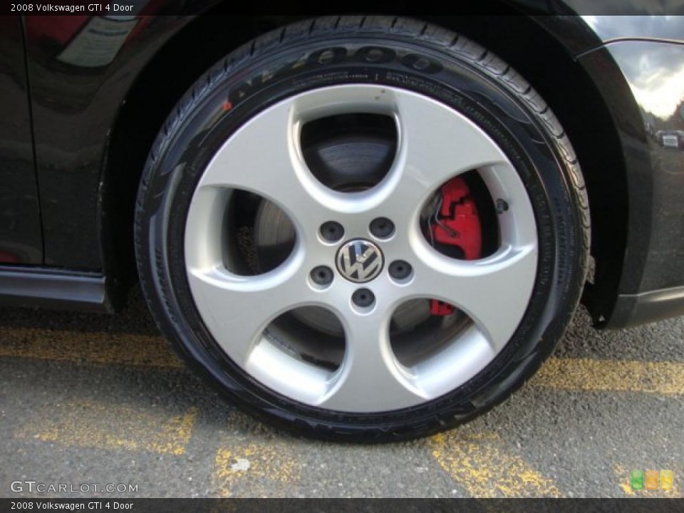 2008 Volkswagen GTI 4 Door Wheel and Tire Photo #46311626