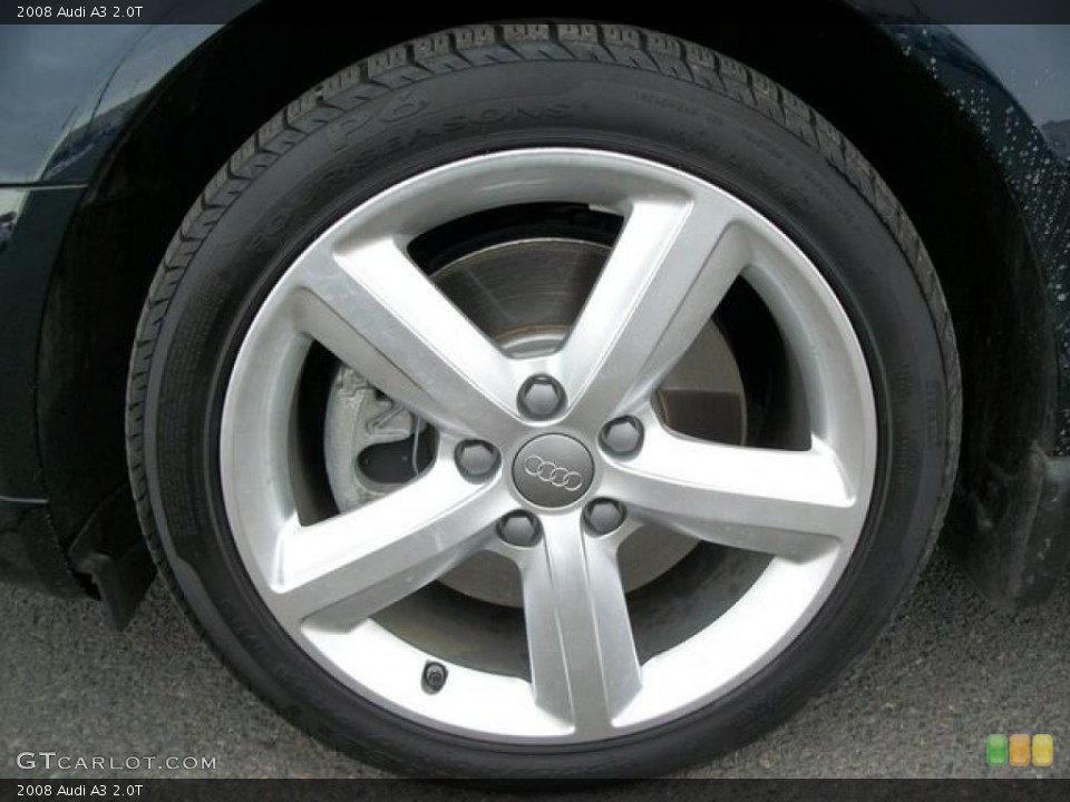 2008 Audi A3 2.0T Wheel and Tire Photo #46313867