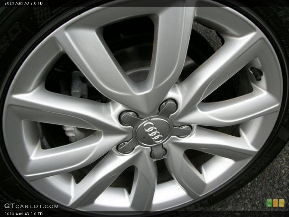 2010 Audi A3 2.0 TDI Wheel and Tire Photo #46314188