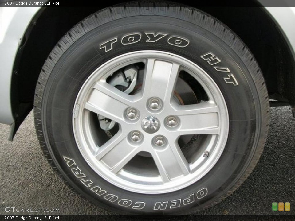 2007 Dodge Durango SLT 4x4 Wheel and Tire Photo #46315256