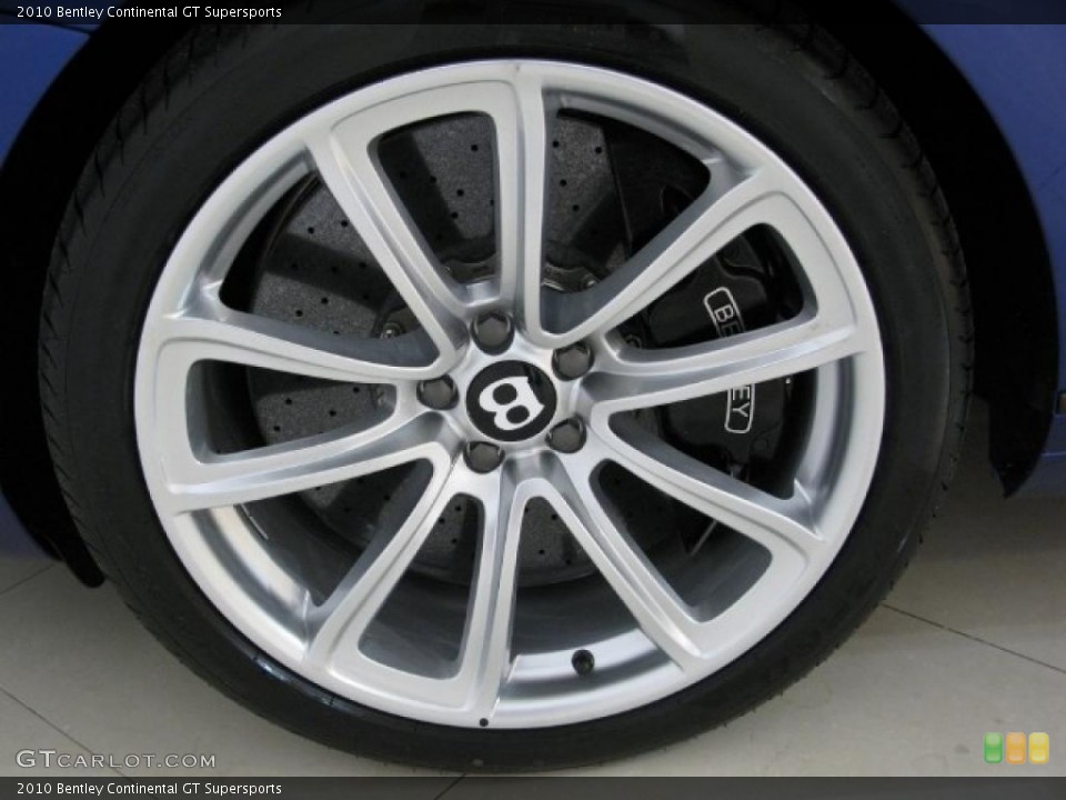 2010 Bentley Continental GT Supersports Wheel and Tire Photo #46319172