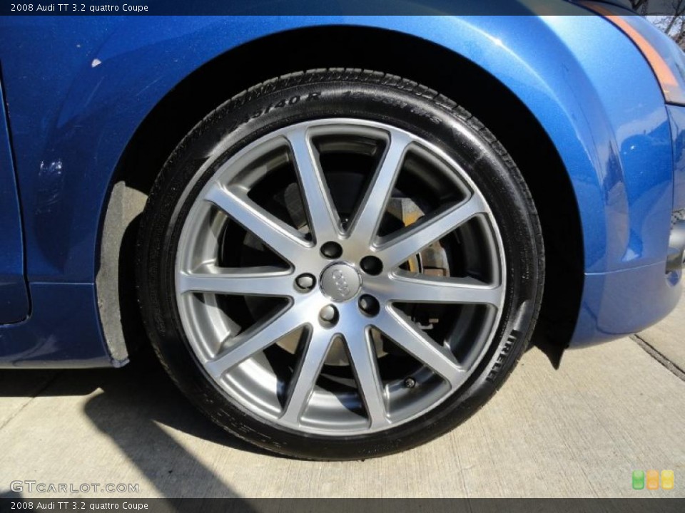 2008 Audi TT 3.2 quattro Coupe Wheel and Tire Photo #46320057