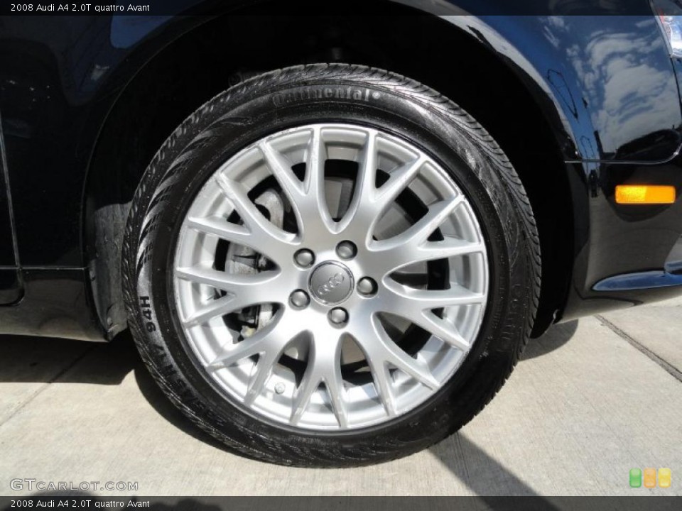 2008 Audi A4 2.0T quattro Avant Wheel and Tire Photo #46320105