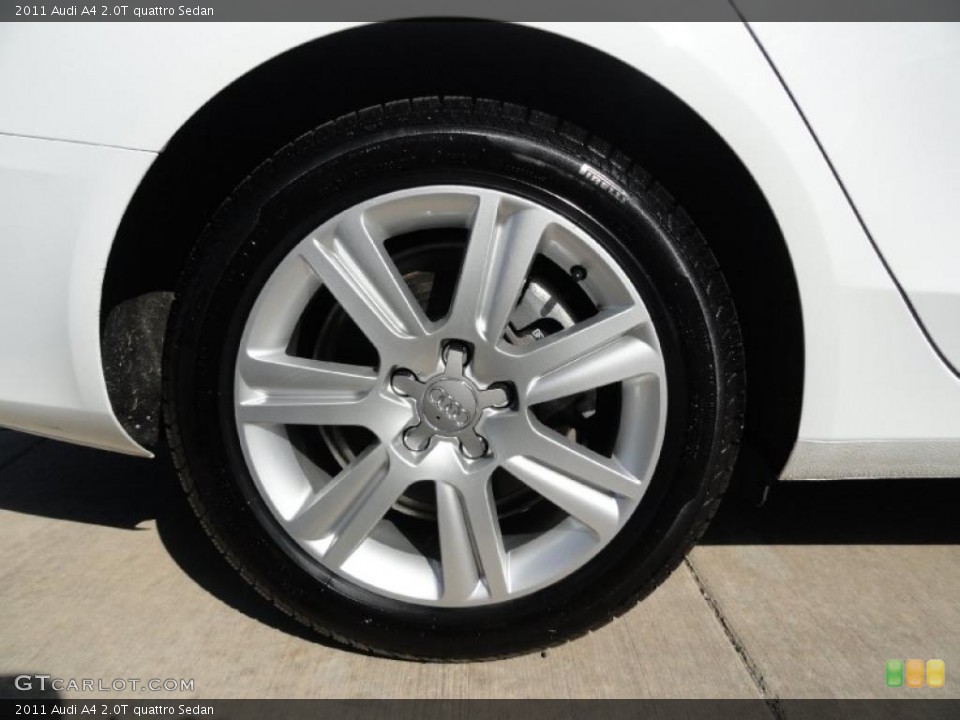2011 Audi A4 2.0T quattro Sedan Wheel and Tire Photo #46320216