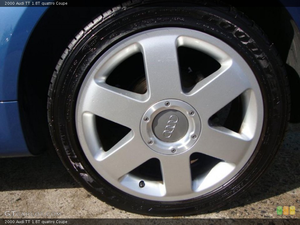 2000 Audi TT 1.8T quattro Coupe Wheel and Tire Photo #46324965