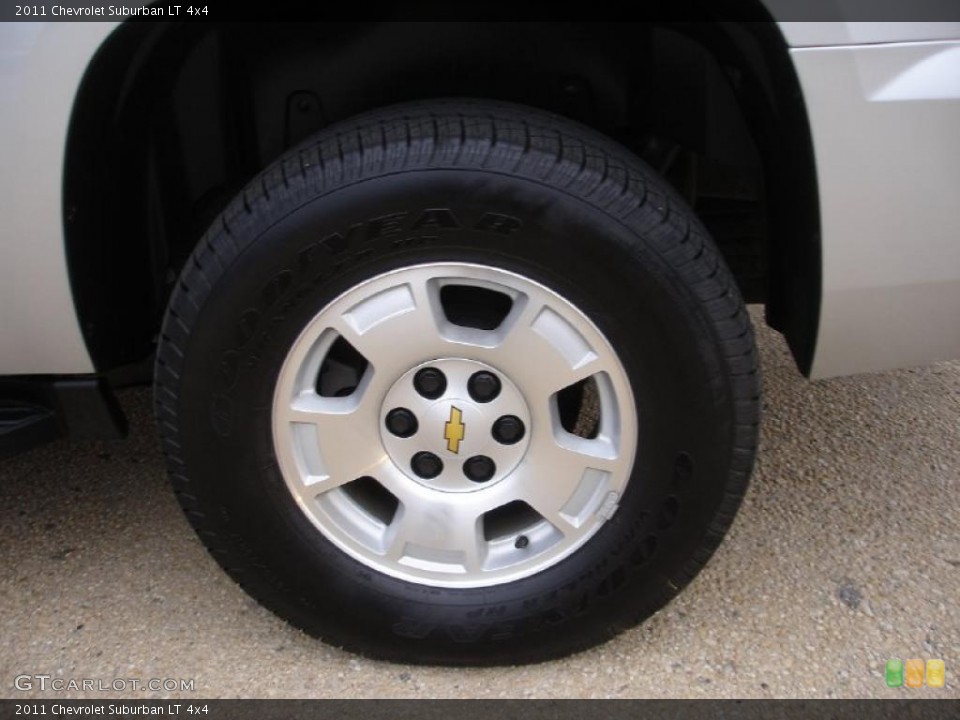 2011 Chevrolet Suburban LT 4x4 Wheel and Tire Photo #46330281