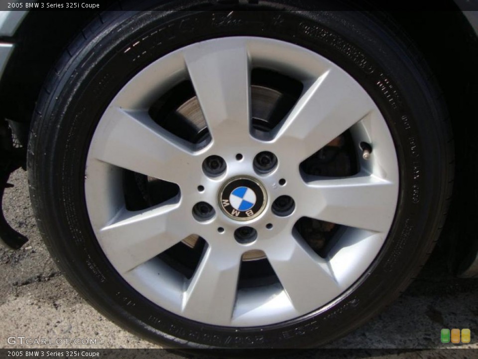 2005 BMW 3 Series 325i Coupe Wheel and Tire Photo #46330326