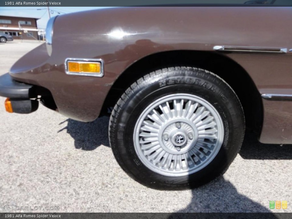 1981 Alfa Romeo Spider Veloce Wheel and Tire Photo #46331082