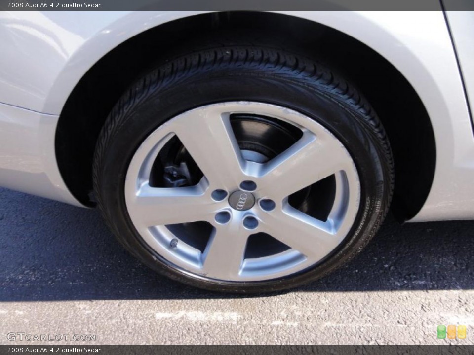 2008 Audi A6 4.2 quattro Sedan Wheel and Tire Photo #46331289