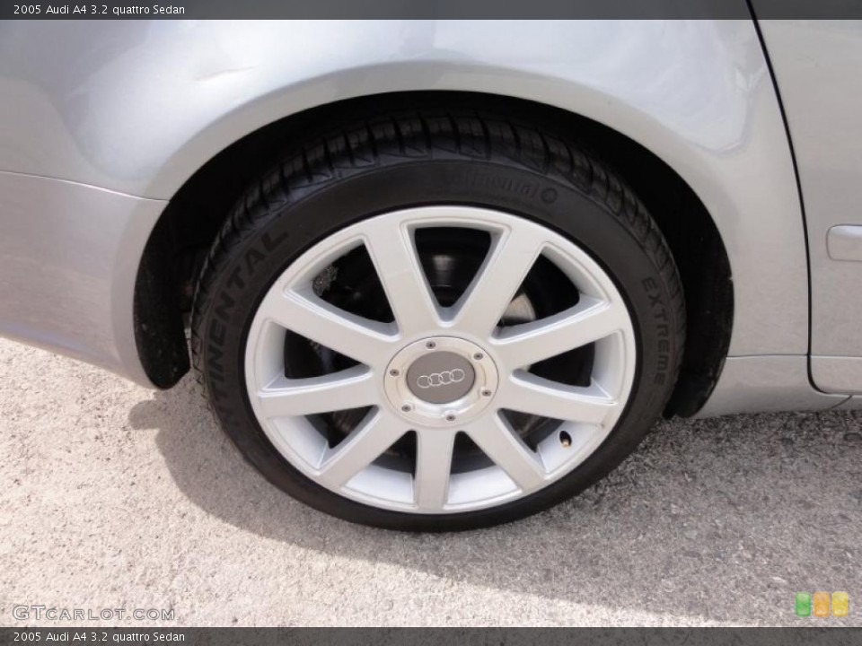 2005 Audi A4 3.2 quattro Sedan Wheel and Tire Photo #46332267