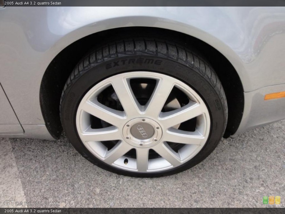 2005 Audi A4 3.2 quattro Sedan Wheel and Tire Photo #46332276