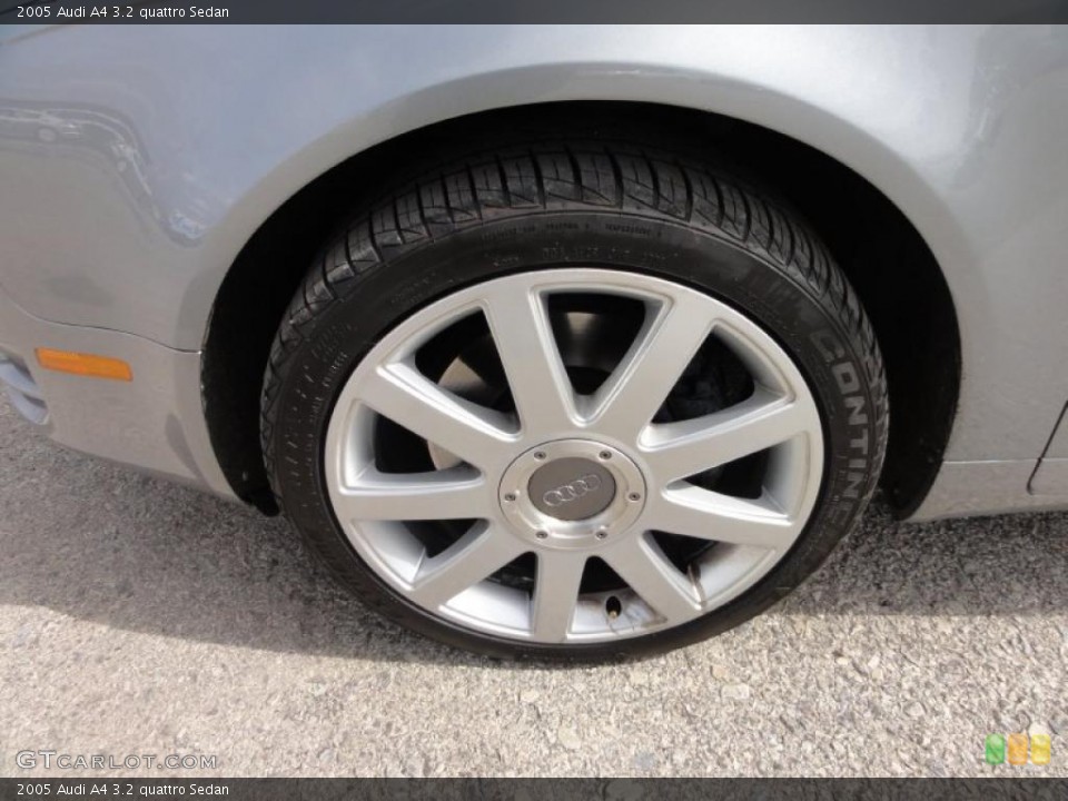 2005 Audi A4 3.2 quattro Sedan Wheel and Tire Photo #46332309