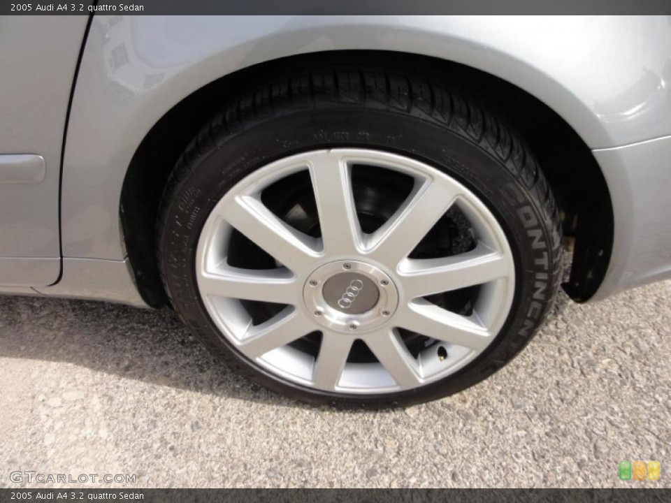 2005 Audi A4 3.2 quattro Sedan Wheel and Tire Photo #46332312