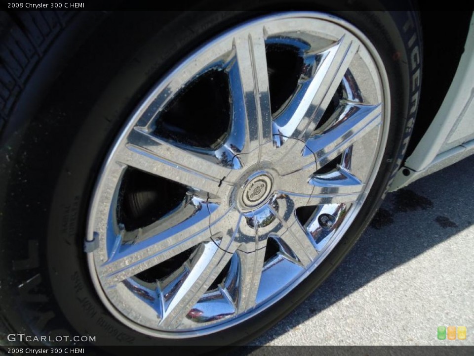 2008 Chrysler 300 C HEMI Wheel and Tire Photo #46335102
