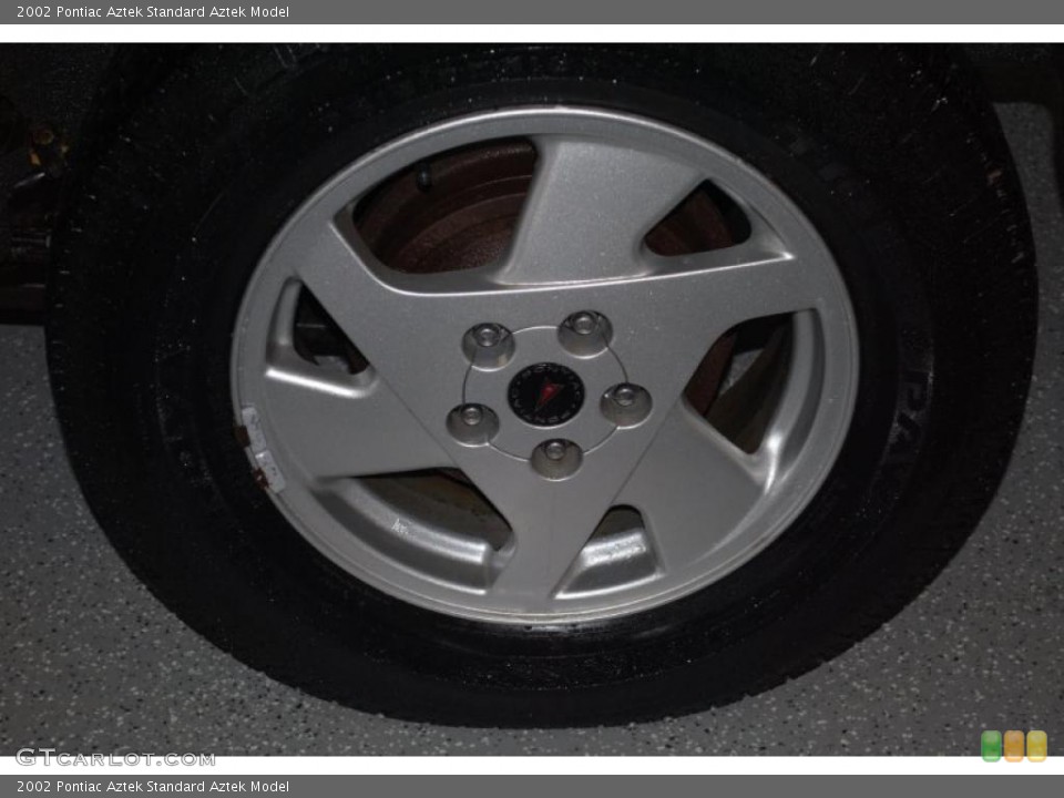2002 Pontiac Aztek  Wheel and Tire Photo #46341117