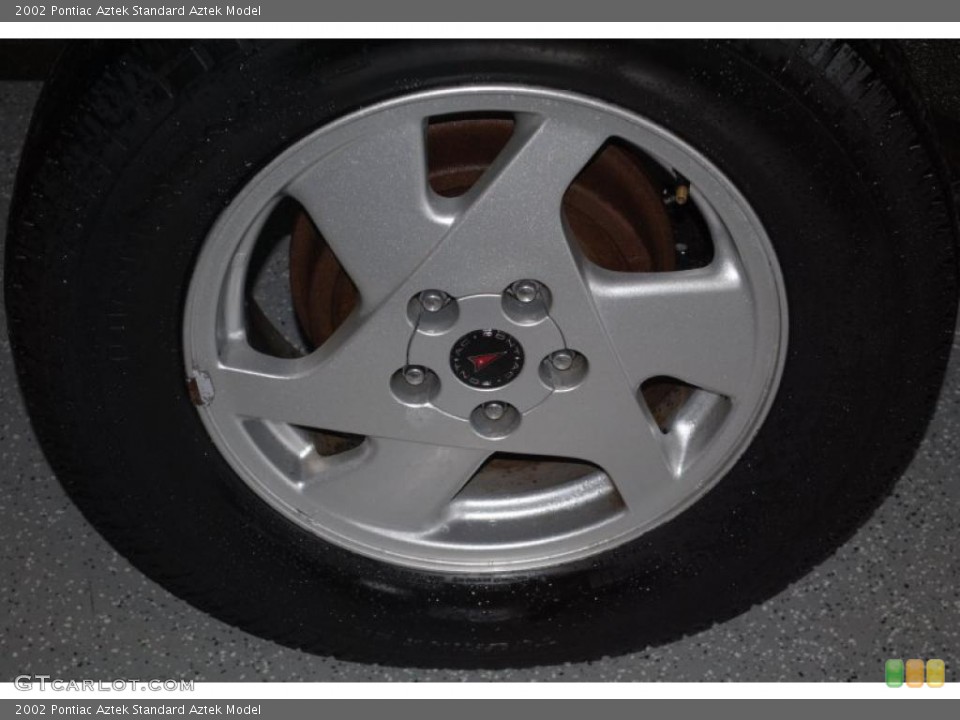 2002 Pontiac Aztek  Wheel and Tire Photo #46341150