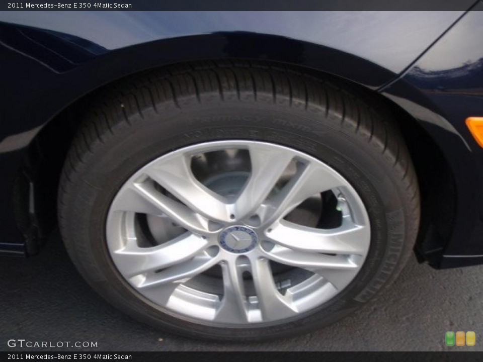 2011 Mercedes-Benz E 350 4Matic Sedan Wheel and Tire Photo #46361573