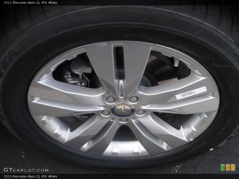 2011 Mercedes-Benz GL 450 4Matic Wheel and Tire Photo #46361960