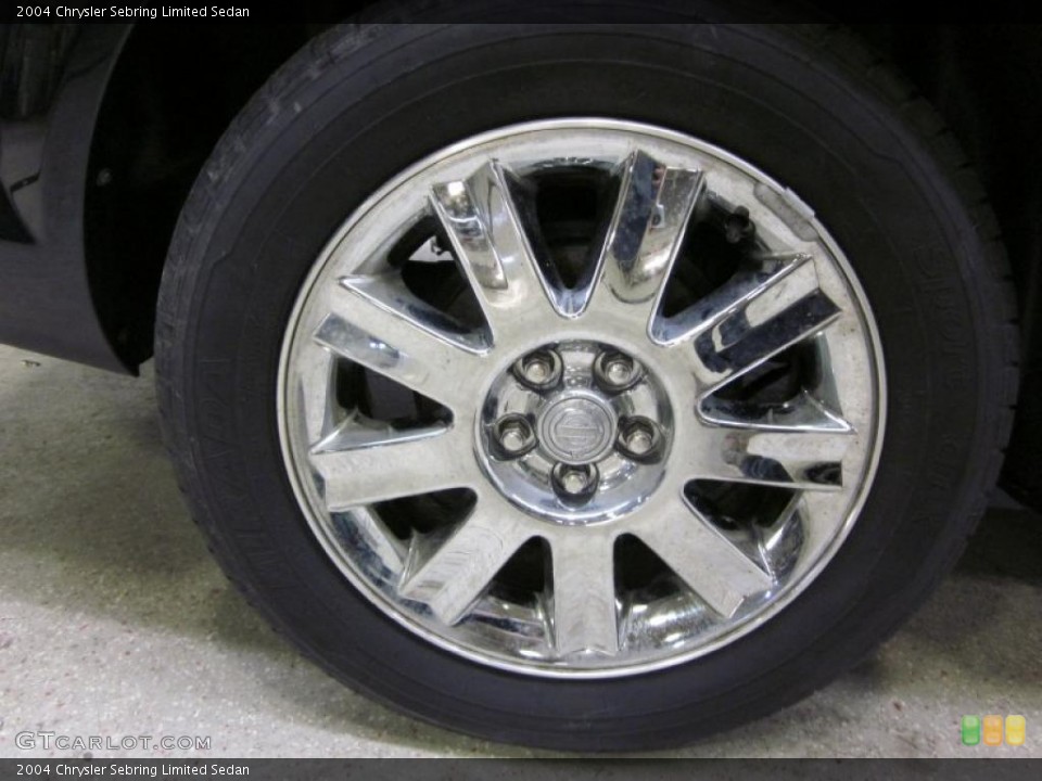 2004 Chrysler Sebring Limited Sedan Wheel and Tire Photo #46370280