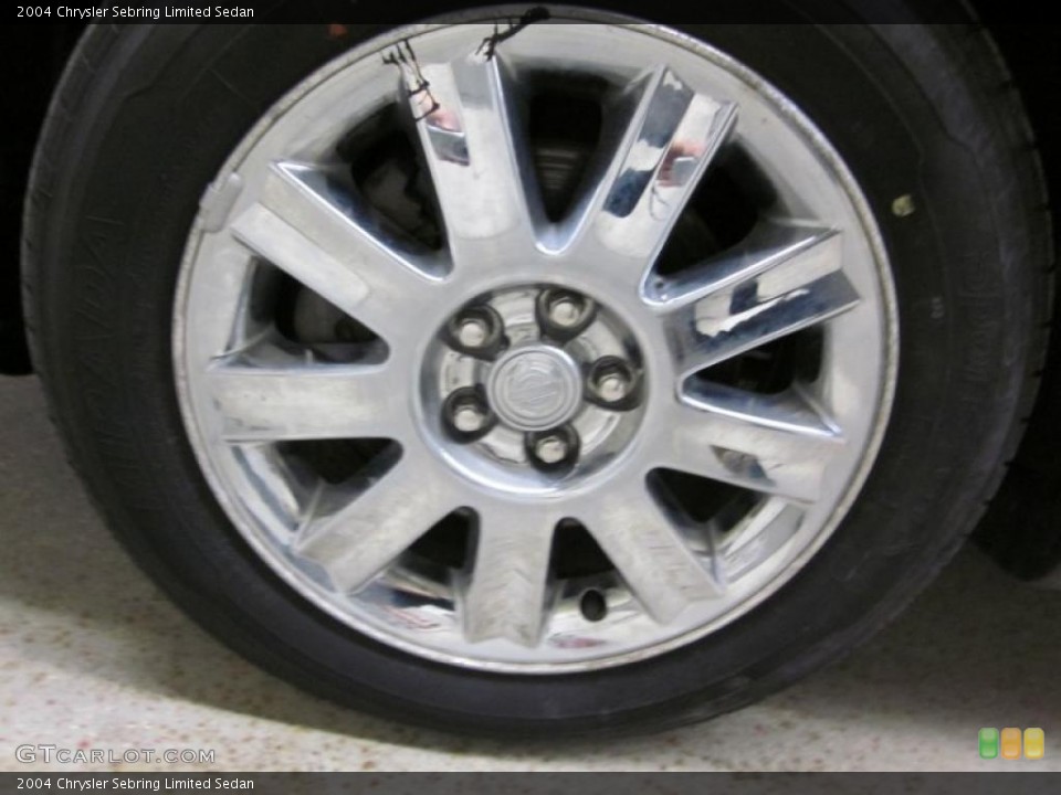 2004 Chrysler Sebring Limited Sedan Wheel and Tire Photo #46370304