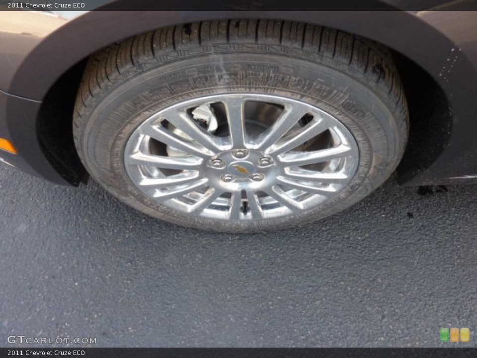 2011 Chevrolet Cruze ECO Wheel and Tire Photo #46376226