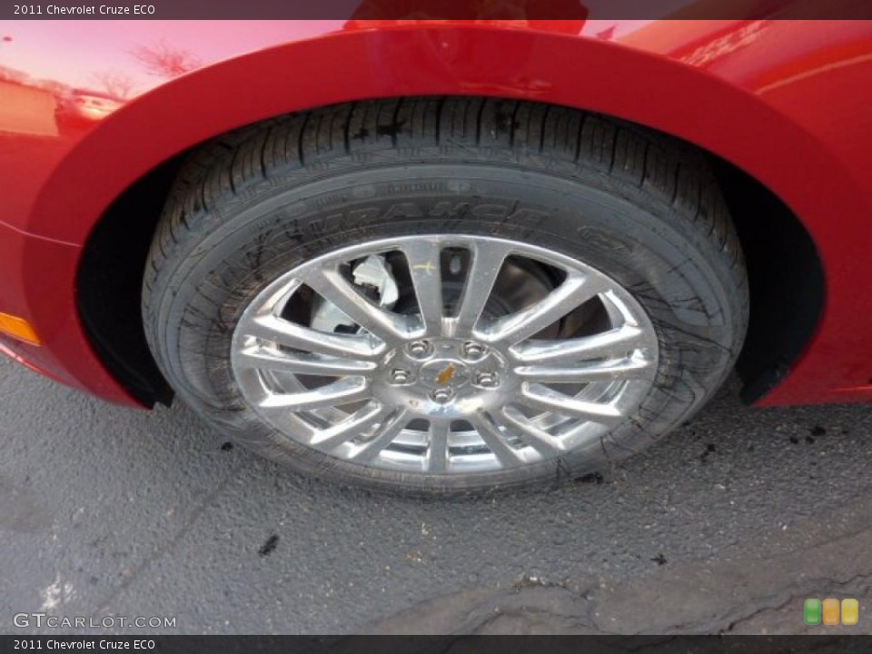 2011 Chevrolet Cruze ECO Wheel and Tire Photo #46377693
