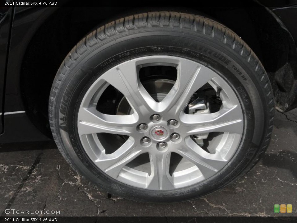 2011 Cadillac SRX 4 V6 AWD Wheel and Tire Photo #46378869