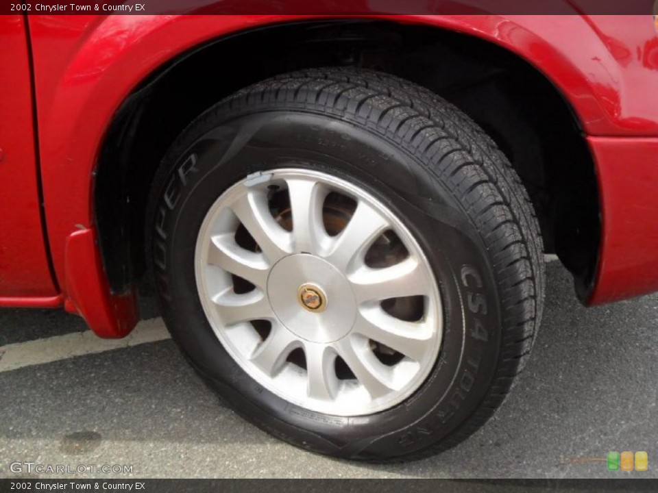 2002 Chrysler Town & Country EX Wheel and Tire Photo #46380276