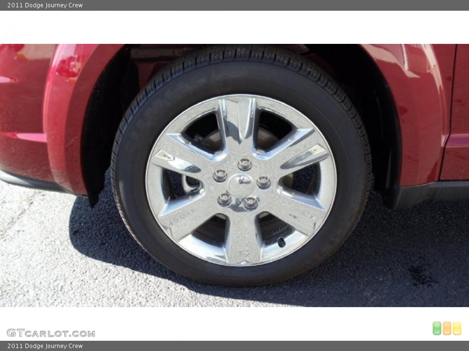 2011 Dodge Journey Crew Wheel and Tire Photo #46383141