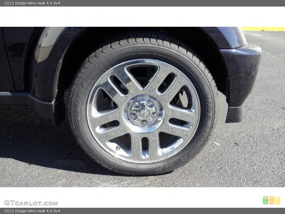 2011 Dodge Nitro Heat 4.0 4x4 Wheel and Tire Photo #46383438