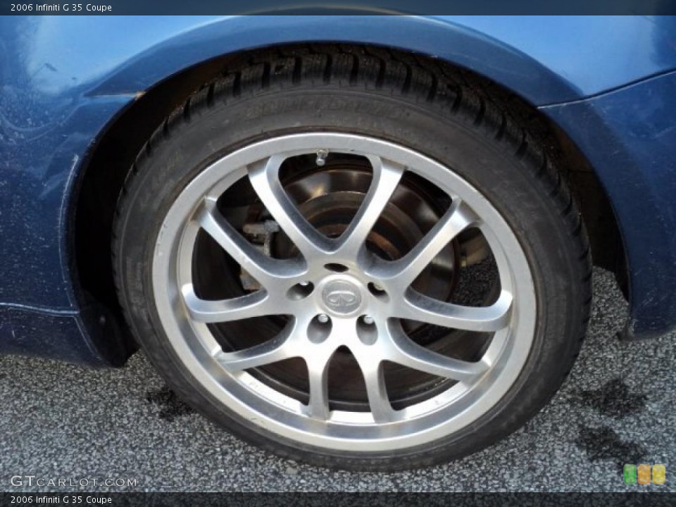 2006 Infiniti G 35 Coupe Wheel and Tire Photo #46387330