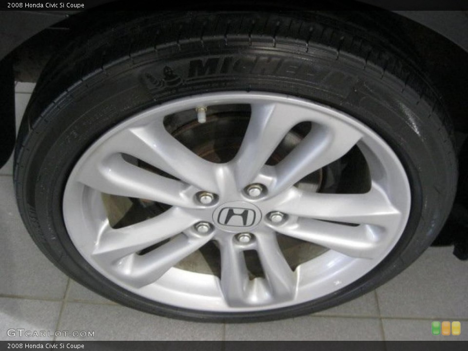 2008 Honda Civic Si Coupe Wheel and Tire Photo #46389001