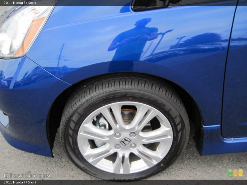 2011 Honda Fit Sport Wheel and Tire Photo #46389265