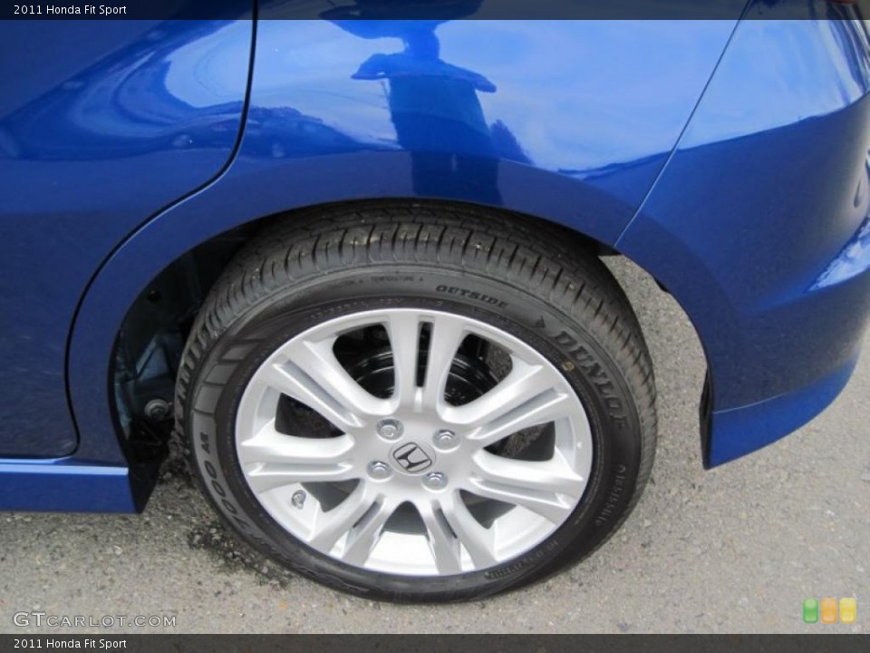 2011 Honda Fit Sport Wheel and Tire Photo #46389274