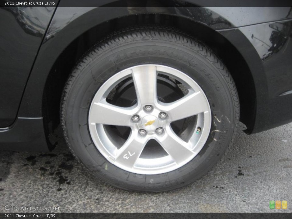 2011 Chevrolet Cruze LT/RS Wheel and Tire Photo #46391753