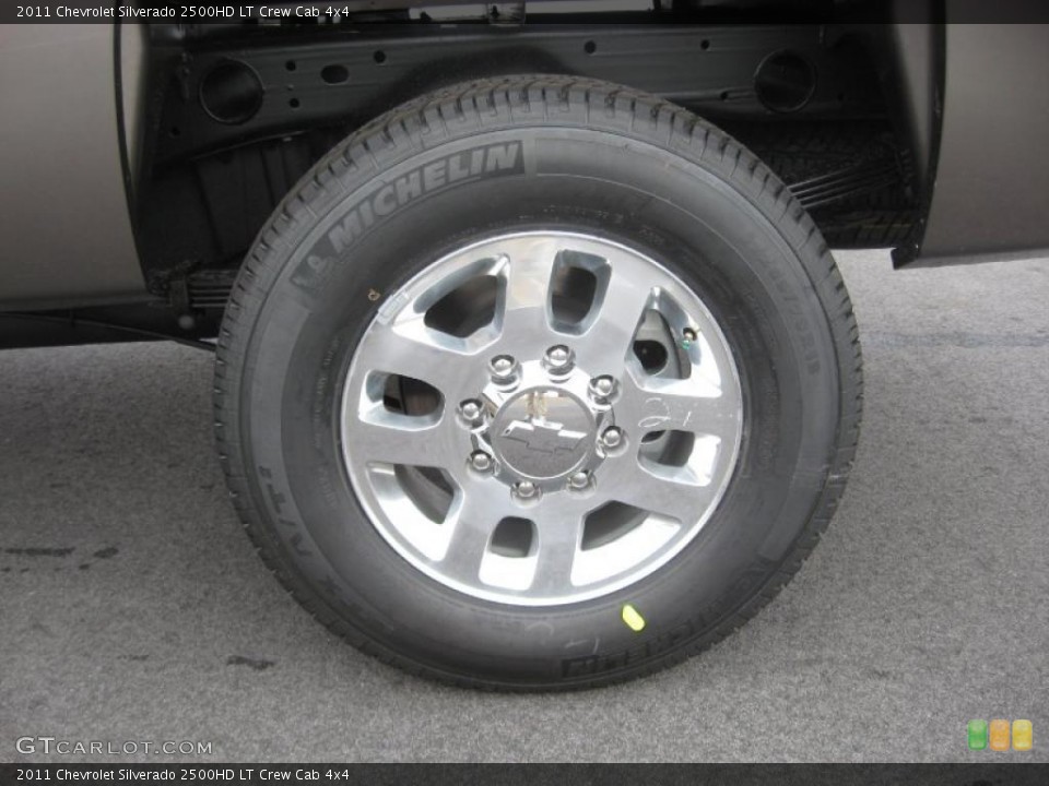 2011 Chevrolet Silverado 2500HD LT Crew Cab 4x4 Wheel and Tire Photo #46391957