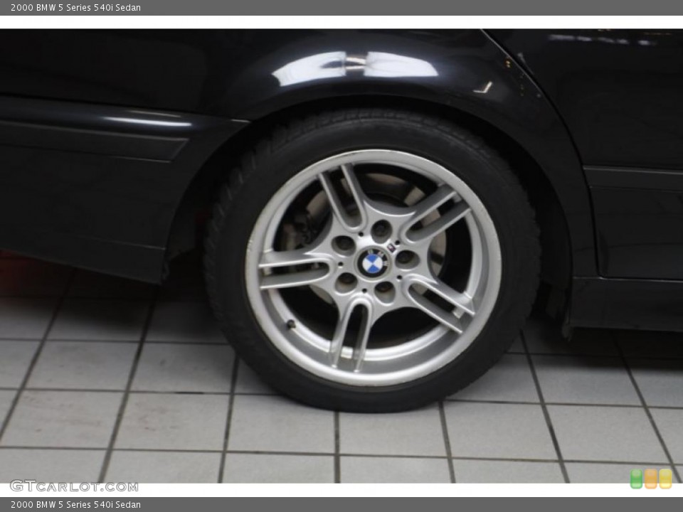 2000 BMW 5 Series 540i Sedan Wheel and Tire Photo #46394188