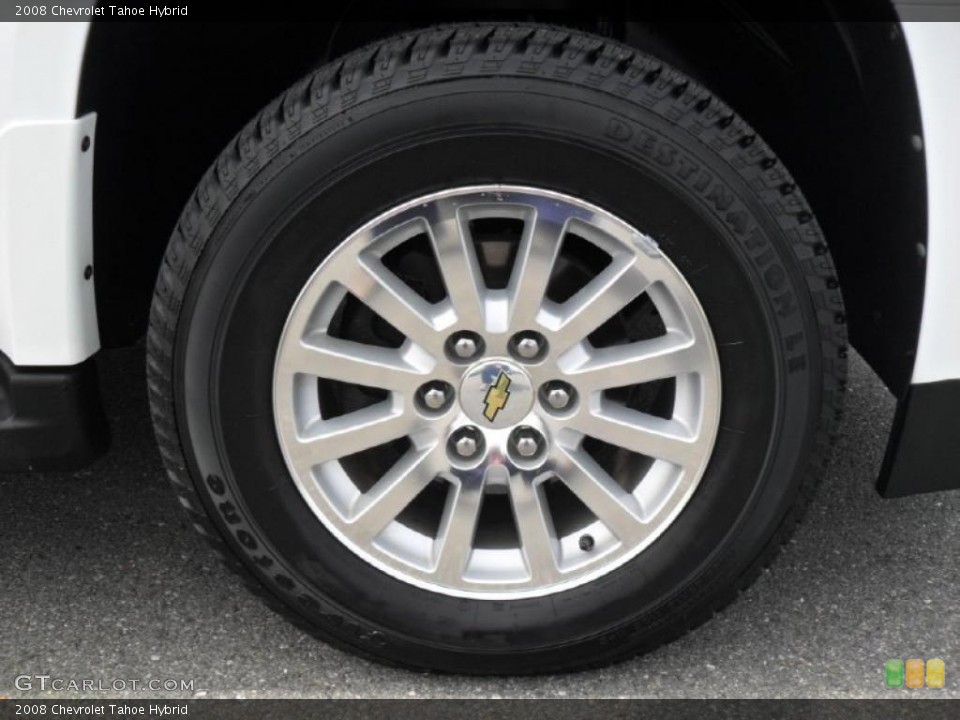 2008 Chevrolet Tahoe Hybrid Wheel and Tire Photo #46396231