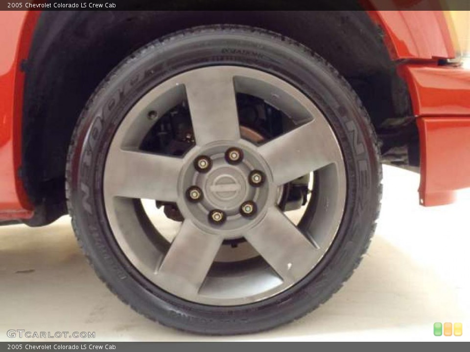 2005 Chevrolet Colorado Custom Wheel and Tire Photo #46398807