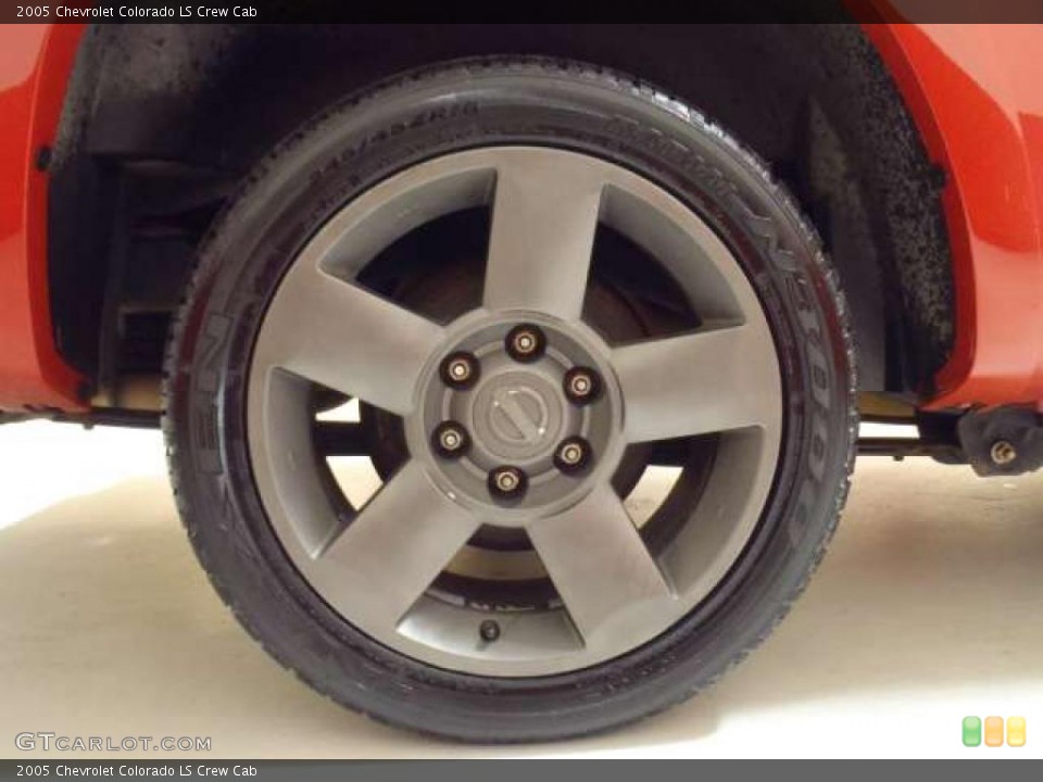 2005 Chevrolet Colorado Custom Wheel and Tire Photo #46398828