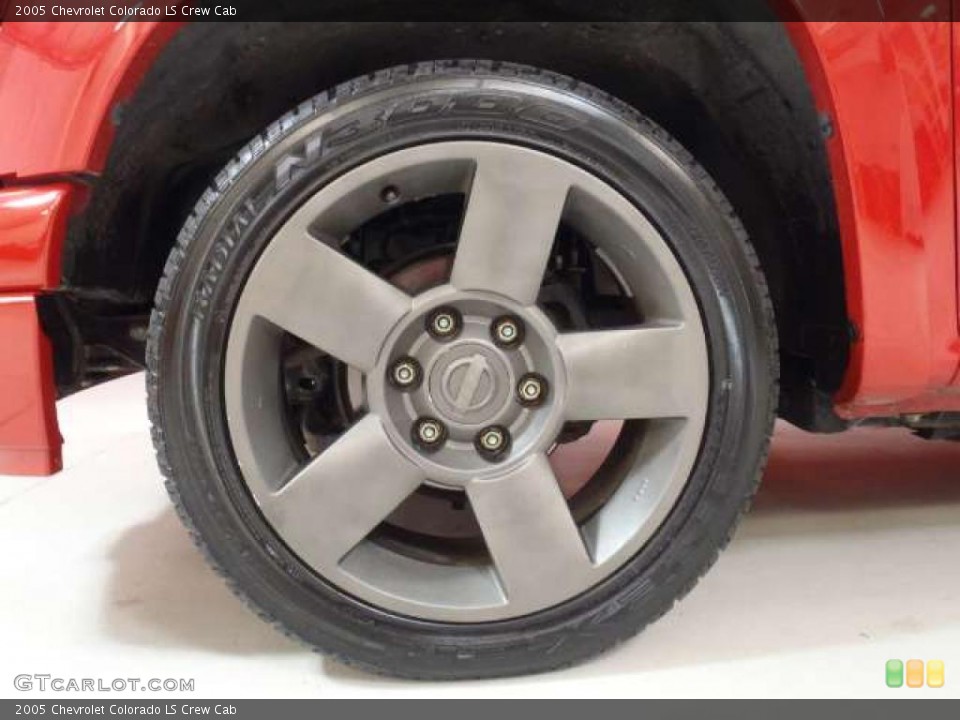 2005 Chevrolet Colorado Custom Wheel and Tire Photo #46398864