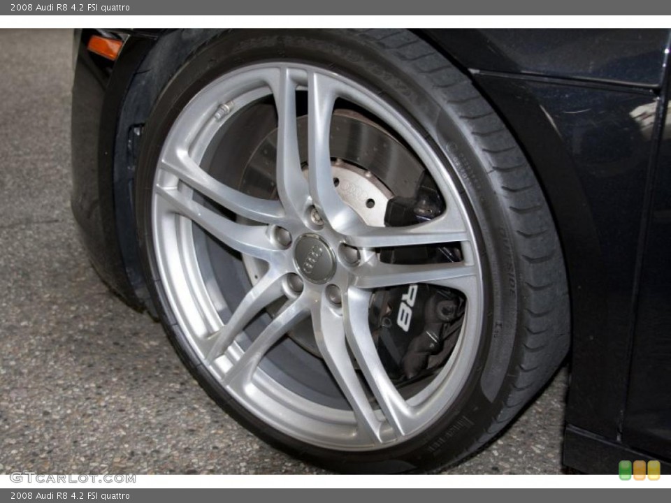 2008 Audi R8 4.2 FSI quattro Wheel and Tire Photo #46399119