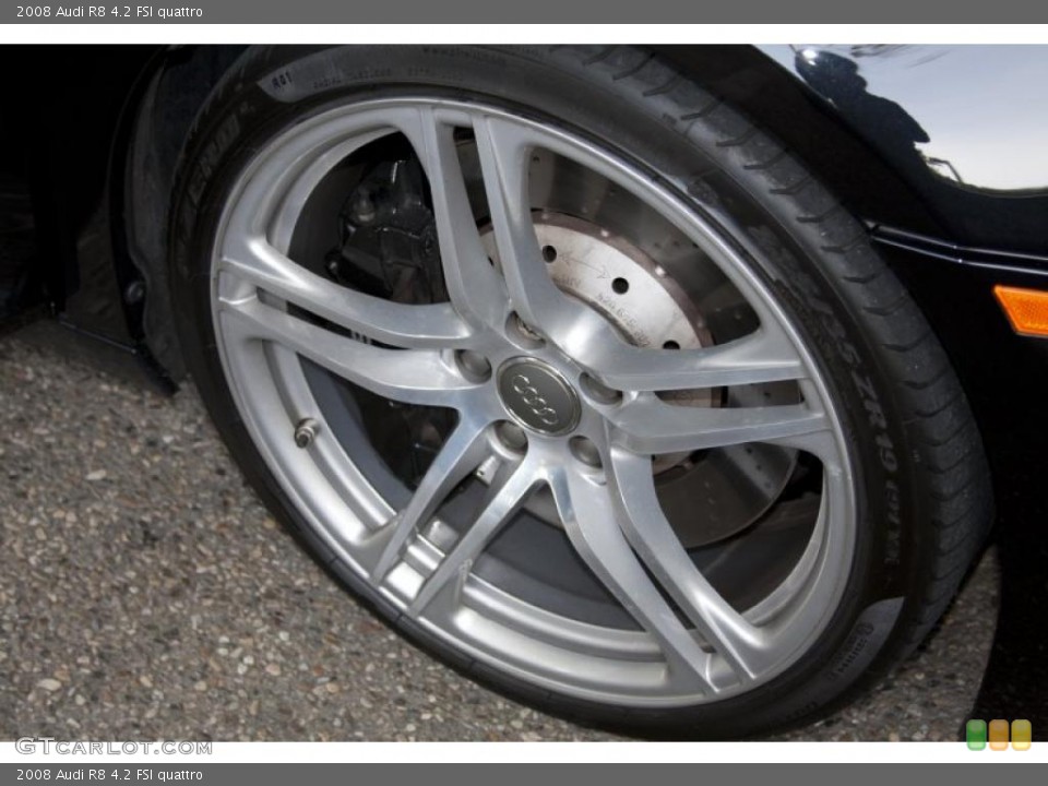 2008 Audi R8 4.2 FSI quattro Wheel and Tire Photo #46399146