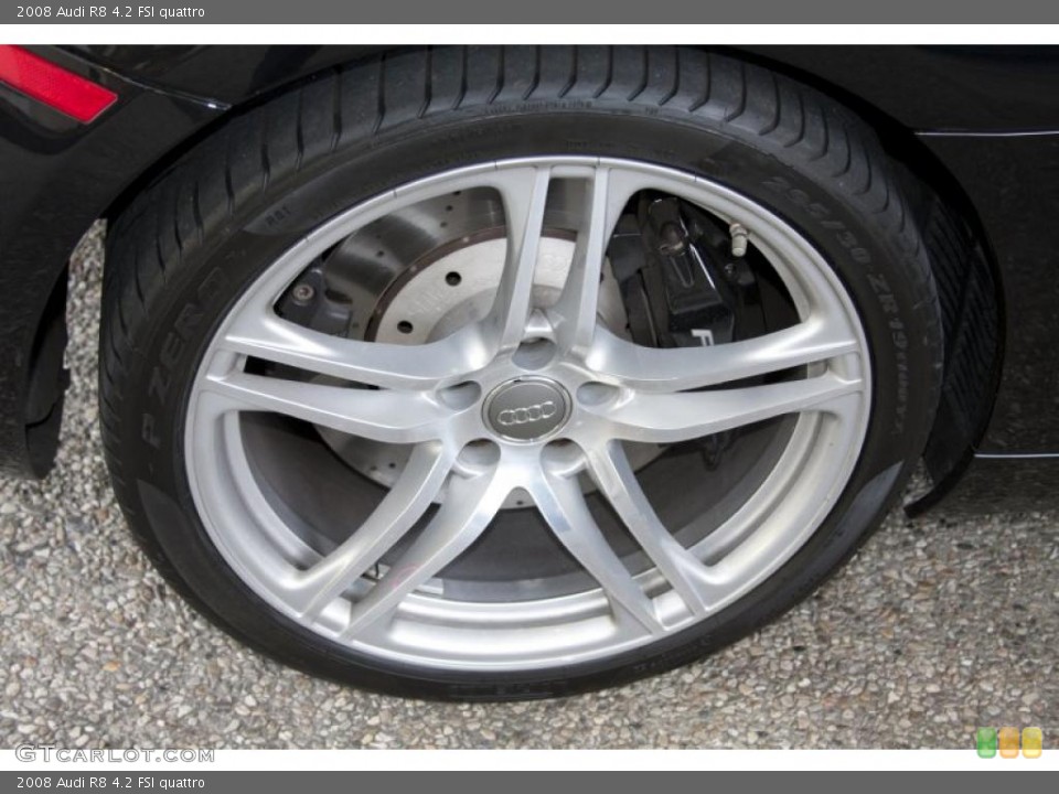 2008 Audi R8 4.2 FSI quattro Wheel and Tire Photo #46399161