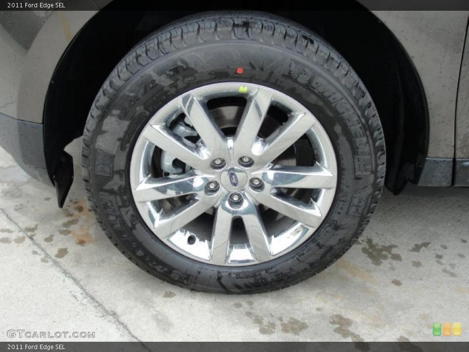2011 Ford Edge SEL Wheel and Tire Photo #46399515