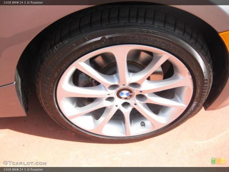 2008 BMW Z4 3.0i Roadster Wheel and Tire Photo #46399629