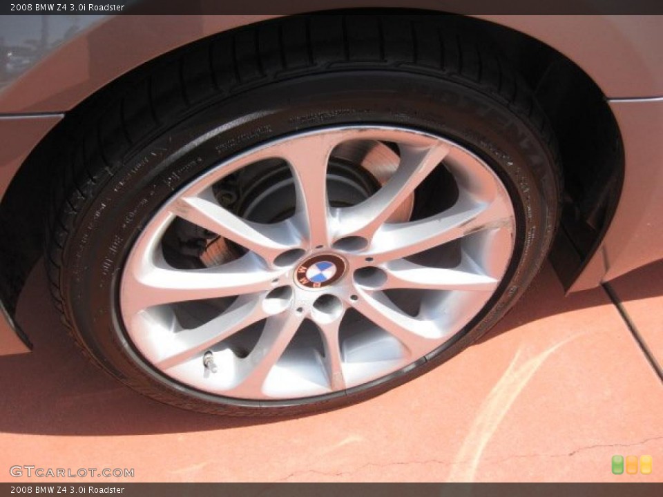 2008 BMW Z4 3.0i Roadster Wheel and Tire Photo #46399668